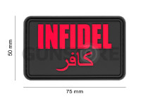 Infidel Large Rubber Patch 1