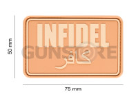 Infidel Large Rubber Patch 1