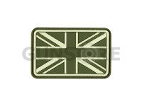 Small Great Britain Flag Rubber Patch 0