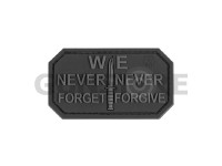 Never Forget Rubber Patch 0