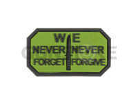 Never Forget Rubber Patch 0