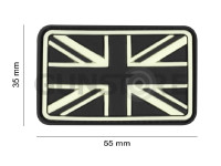 Small Great Britain Flag Rubber Patch 1