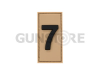 7 Team Member Rubber Patch Desert