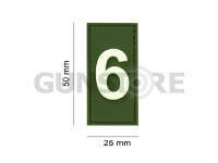 6 Team Member Rubber Patch Forest GID 1