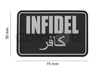 Infidel Large Rubber Patch 1