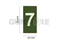 7 Team Member Rubber Patch Forest GID 1