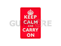 Keep Calm Rubber Patch