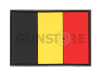 Belgium Flag Rubber Patch 0