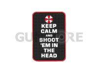 Keep Calm and Shoot Rubber Patch 0