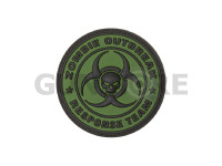 Zombie Outbreak Rubber Patch