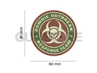 Zombie Outbreak Rubber Patch 1