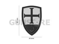 Crusader Shield Rubber Patch 3
