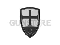 Crusader Shield Rubber Patch