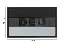 German Flag Rubber Patch 3