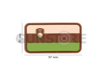 Slovenia Flag Rubber Patch 3