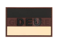 German Flag Rubber Patch 0
