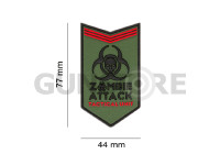 Zombie Attack Rubber Patch 1