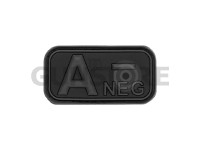 Bloodtype Rubber Patch A Neg 0