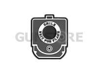 Smile and Wait Rubber Patch