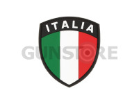 Italia Flag Rubber Patch 0