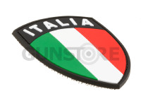 Italia Flag Rubber Patch 1
