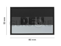 German Flag Rubber Patch 1