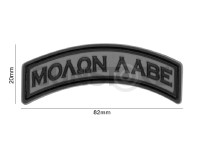 Molon Labe Tab Rubber Patch 3