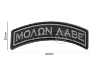 Molon Labe Tab Rubber Patch 3