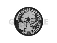 Guns Boobs and Beer Rubber Patch 0