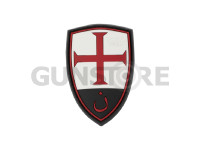 Crusader Shield Rubber Patch 0