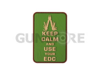 Keep Calm EDC Rubber Patch 0