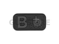 Bloodtype Rubber Patch B Pos