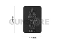 Keep Calm EDC Rubber Patch 1
