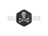 Gorilla Hunter Skull Cat Eye Rubber Patch 0
