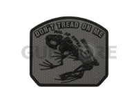 Don't Tread on me Frog Rubber Patch