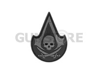 Assassin Skull Rubber Patch 0