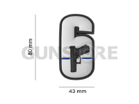 Watch your Six Rubber Patch 1