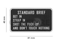 Standardbriefing Rubber Patch 1