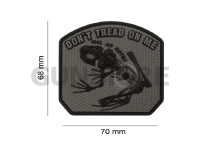 Don't Tread on me Frog Rubber Patch 4