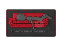 Always First on Couch Rubber Patch 0