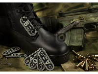 Bloodgroup Rubber Dog Tags AB Neg SWAT 1