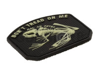 Don't Tread on me Frog Rubber Patch 2