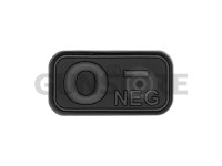 Bloodtype Rubber Patch 0 Neg 0