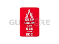 Keep Calm EDC Rubber Patch