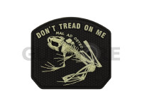Don't Tread on me Frog Rubber Patch 0