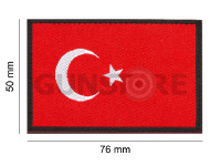 Turkey Flag Patch 3