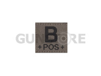B Pos Bloodgroup Patch