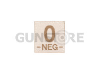 0 Neg Bloodgroup Patch