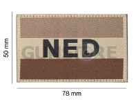 Netherlands Flag Patch 3