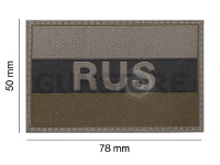 Russia Flag Patch 3